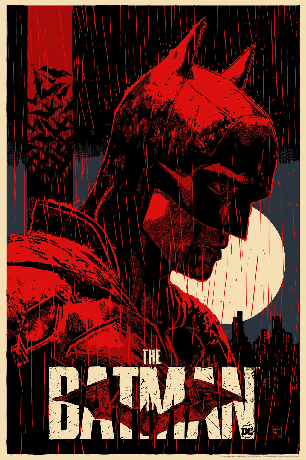 Francesco Francavilla - The Batman (Timed Edition) Poster