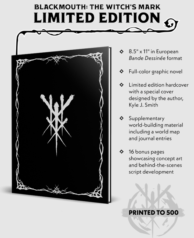 Blackmouth: The Witch's Mark Limited Edition Hardcover