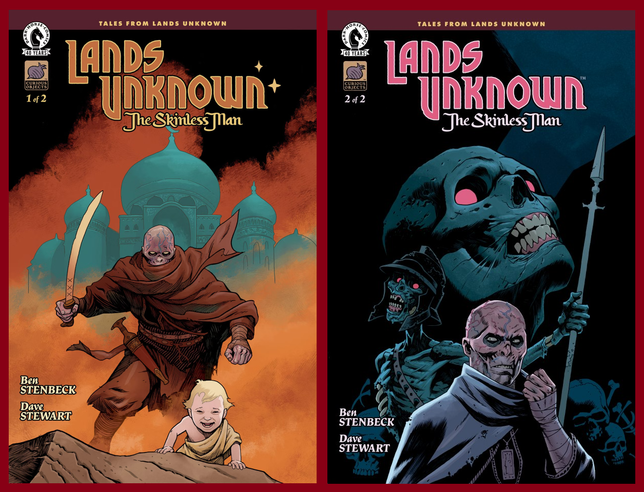 Lands Unknown: The Skinless Man #1-2 (Complete Series Set)